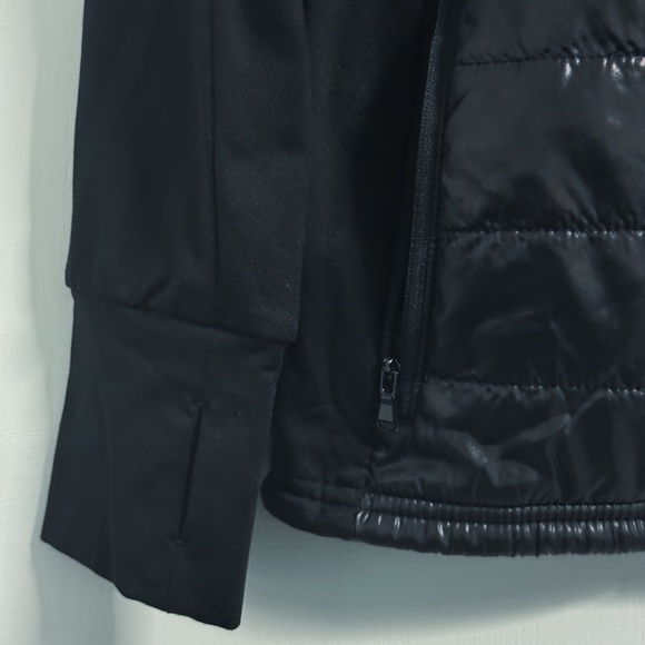 Disney Parks runDisney Black Hooded Hybrid Jacket Women’s Large | Winter Runner - Picture 5 of 14